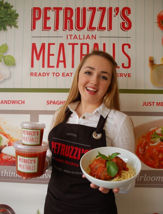 Belfast based start-up company Petruzzi’s® Meatballs to Launch at London’s International Food Exhibition 17-20th March.