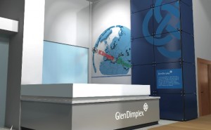 Render of Glen Dimplex reception