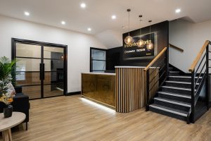 Sanbra Group Reception & Foundry Boardroom